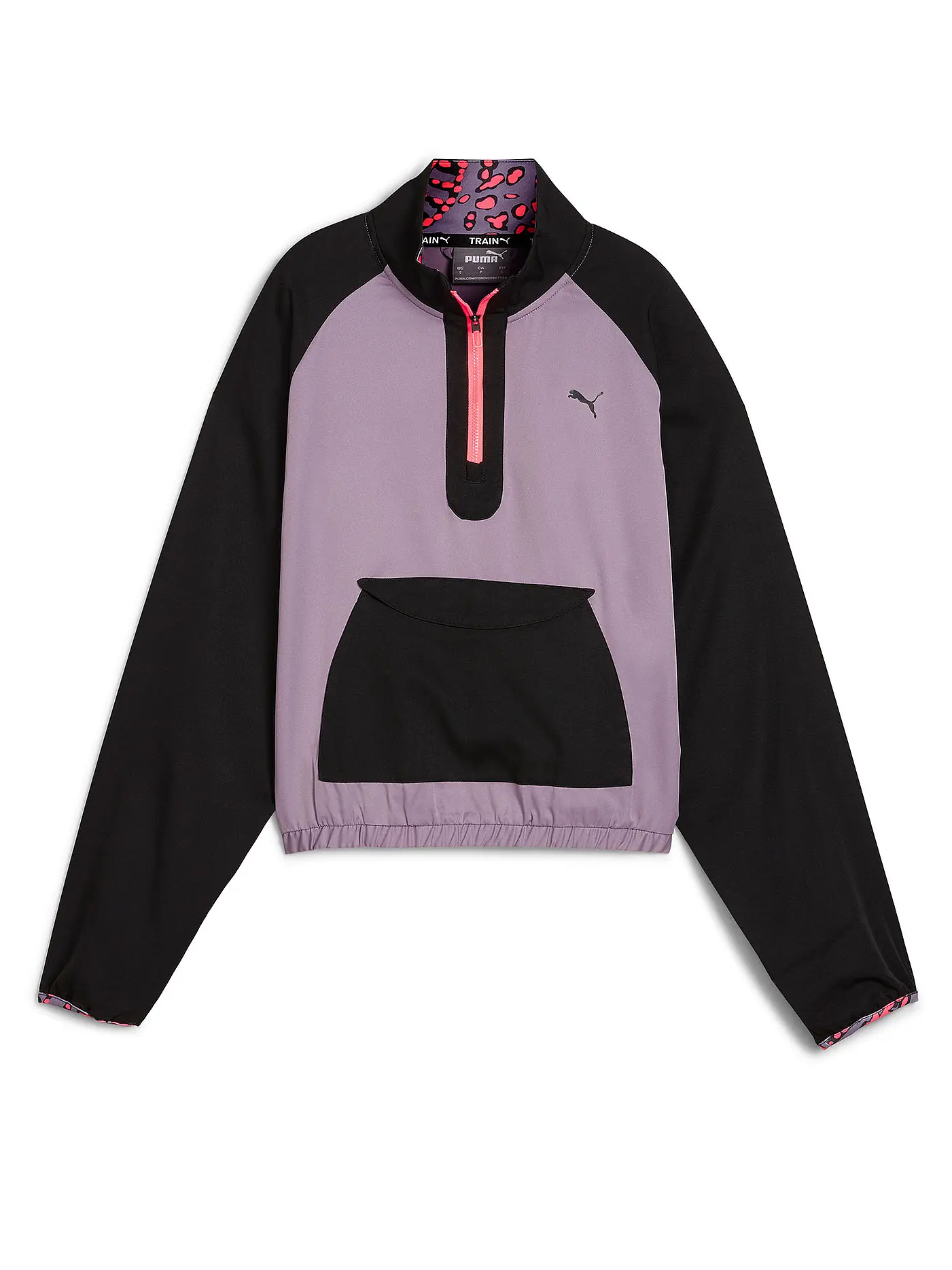 PUMA | Damen Fitnesssweater Half Zip Woven | 